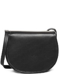 Kožená kabelka mini M C1 - černá