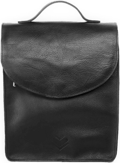 Kožený batoh MZ 23 - černý matný