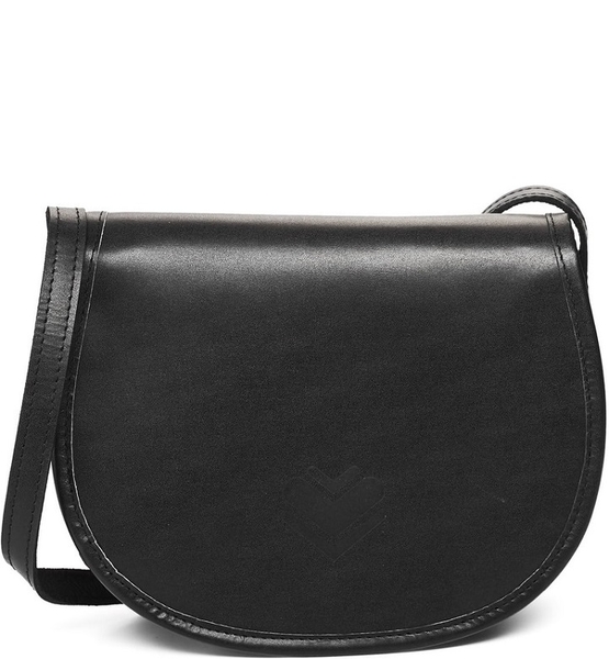 Kožená kabelka mini M 22 - černá